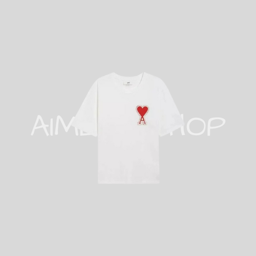 Ami Shirt White Red