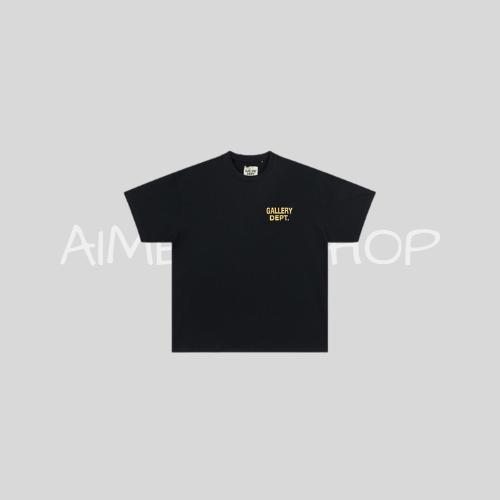 DEPT. Shirt Black Yellow