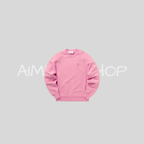 Knitted Ami Sweater Pink