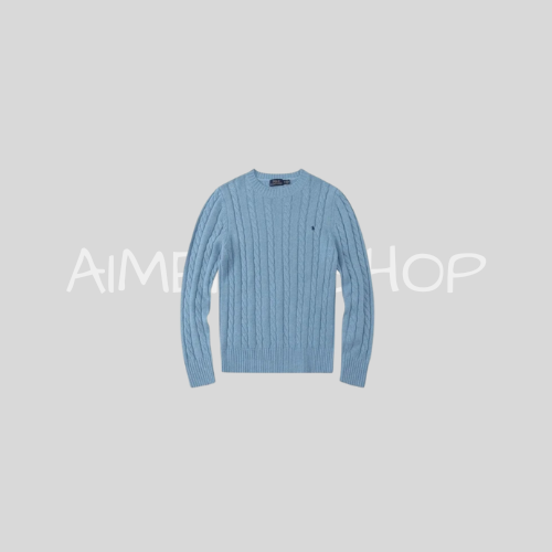 Knitted Ralph Sweater Blue