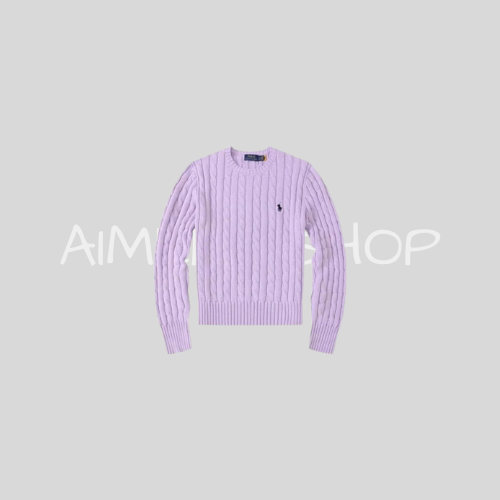 Knitted Ralph Sweater Purple