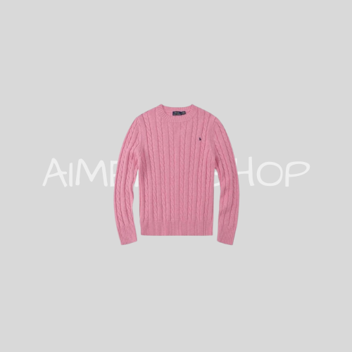 Knitted Ralph Sweater Rose
