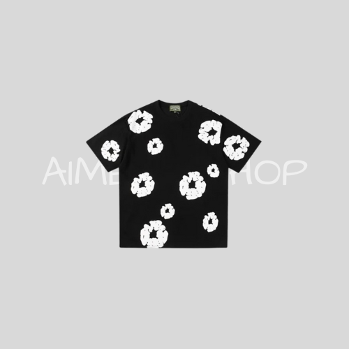 Tears Shirt Black White