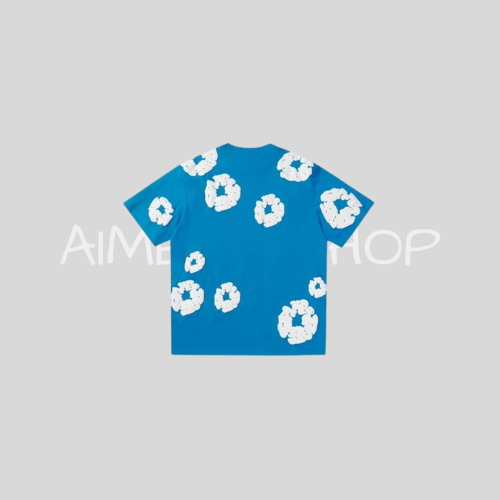 Tears Shirt Blue White