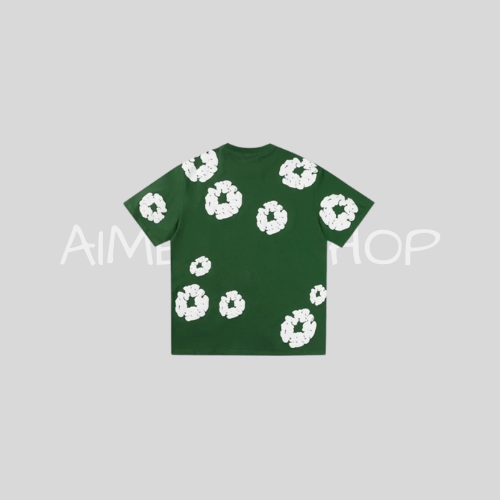 Tears Shirt Green White