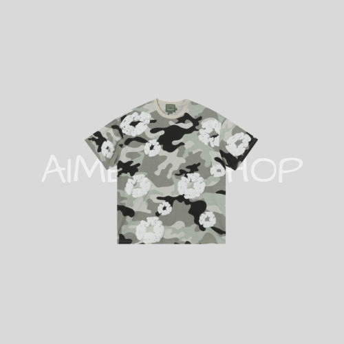 Tears Shirt Grey Camou