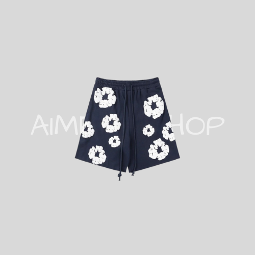 Tears Short's Neavy Blue White