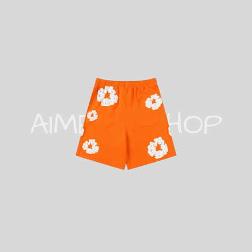 Tears Short's Orange White