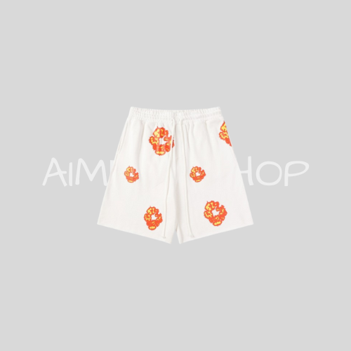 Tears Short's White Orange