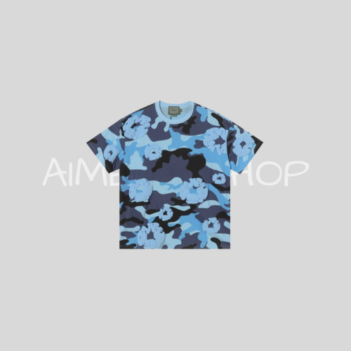 Tears Shirt Blue Camou